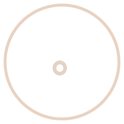 A line art icon symbolizing cosmetic fillers in the eye area.